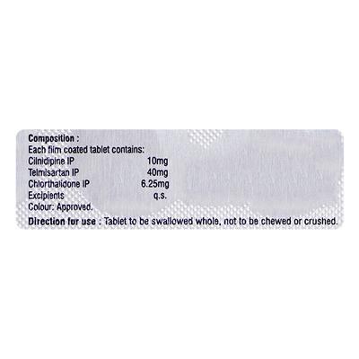 CILIX TC 10/40/6.25 Tablet 15's - Hypertension-Ana