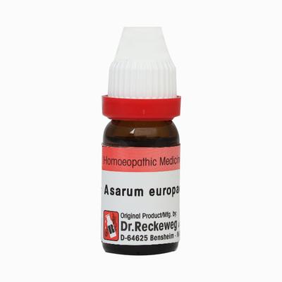 Dr. Reckeweg Asarum Europ 200 Liquid 11 ml - Dilutions