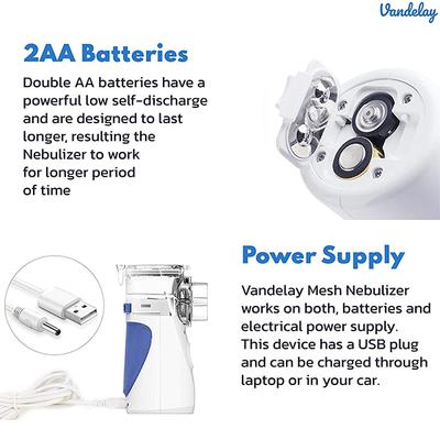 Vandelay Nano Atomizer Nebulizer - White - Nebulizers / Vaporizer