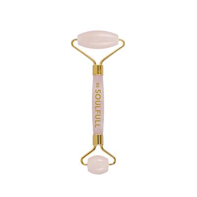 Be Soulfull Face Massage Roller - Natural Rose Quartz 155 gm - Massagers