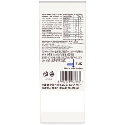 Galaxy Milk Chocolate Bar - Fruit & Nut 52 gm - Nutritional Bars