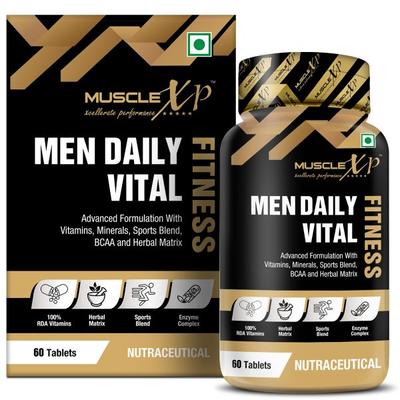 MuscleXP Men Daily Vital Fitness Tablet 60's - Workout Essentials