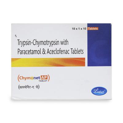 Chymonet AP Tablet 10'S - Pain relief-Nsa