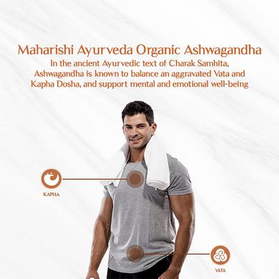 Maharishi Ayurveda Organic Ashwagandha Tablet 60's - Pure Herbs