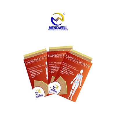 Mendwell Capsicum Plaster Pain Relief Patch 10's - Bandages & Dressings