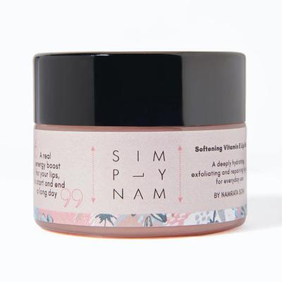 Simply Nam Softening Vitamin E Lip Scrub 20gm - Masks & Peels
