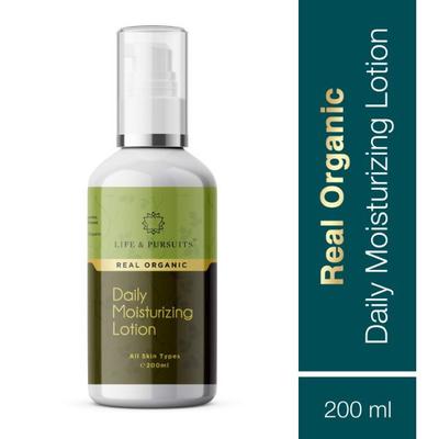 Life & Pursuits Real Organic Daily Moisturizing Lotion 200 ml - Face Moisturizers