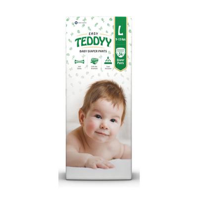 Teddyy Baby Diaper Pants - Easy (L) 34's - Diapers & Wipes