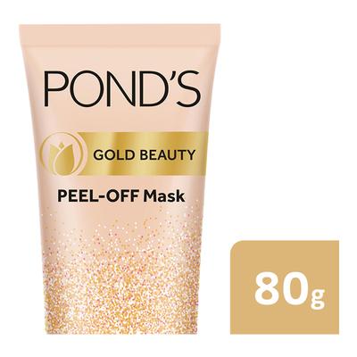 Pond's Gold Beauty Peel Off Mask, Healthy Golden Glow In Just 15 Min 80 gm - Masks & Peels