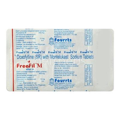 Freefil M Tablet 10'S - Asthma/COPD-Ast