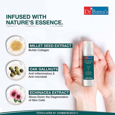 Dr Batra's Daily Care Face Wash 200 gm + Natural Skin Lightening Cream 100 gm + Age Defying Skin Firming Serum 50 gm + Intense Moisturizing Cream 100 gm - Personal Care (Ayush)
