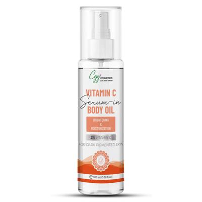 CGG Cosmetics Vitamin C Serum - In Body Oil For Dark Pigmented Skin 100 ml - Creams/Oils/Lotions