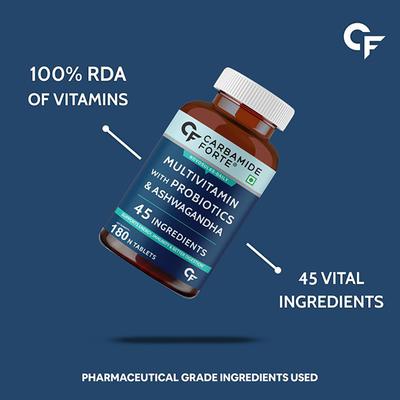 CF Novasules-Daily Multivitamins with Probiotics Veg Tablet 180's - Multi-Vitamins