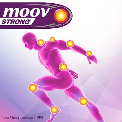 Moov Strong Diclofenac Gel 50 gm + Free Dettol Antiseptic Liquid 125 ml - Gel/Cream