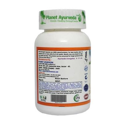 Planet Ayurveda Musli Strength Capsules 60's - Sexual Healthcare