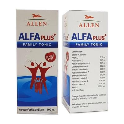 Allen Alfa Plus Family Tonic 100 ml - Speciality Medicine