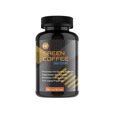 Vitaminhaat Green Coffee Bean Extract 750 mg Capsule 90's - Weight Loss
