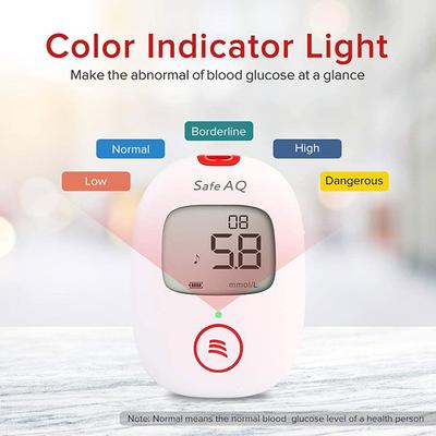 Sinocare Safe AQ Voice Blood Glucose Monitoring System with Free 10 Strips 1's - Blood Glucose Monitors/Strips