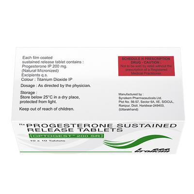 Optogest SR 200mg Tablet 10'S - Hormonal Therapy-Oes