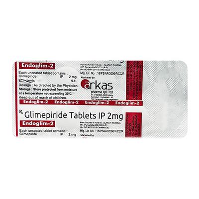 ENDOGLIM 2 Tablet 10's - Diabetes-Ant
