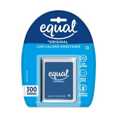 Equal Original Sweetener Tablet (Pack of 4 x 300's) 1's - Sugar Substitute