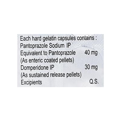 CNPRAZ D Capsule 10's - Ulcer/Reflux/Flatulence-Aaa