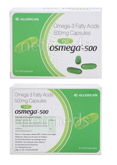 Osmega 500mg Capsule 30'S - Supplements-Sup