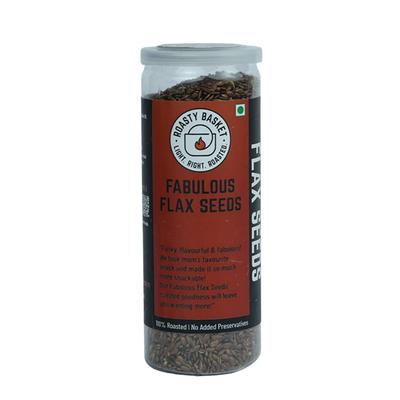 Roasty Basket Fabulous Flax Seeds 160 gm - Nutritional Bars