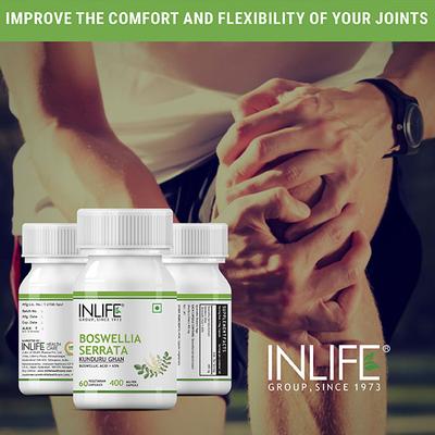 INLIFE Boswellia Serrata Capsules 60's - Herbal Dietary Supplement