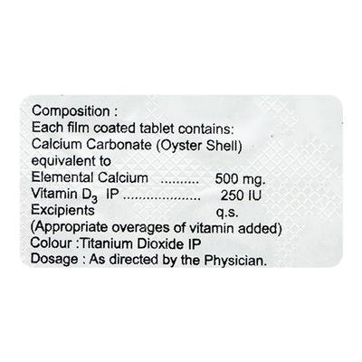 GROCAL 500mg Tablet 15's - Supplements-Cal