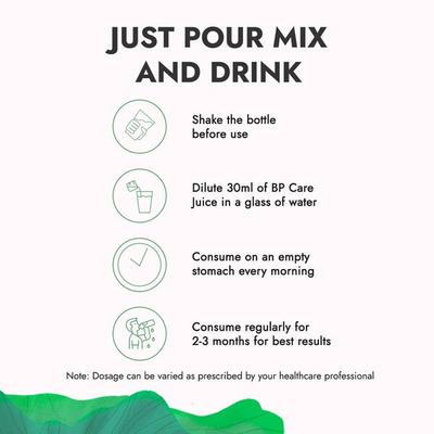 Kapiva BP Care Juice - Pack of 2 x 1 litre - Ayurvedic Juices