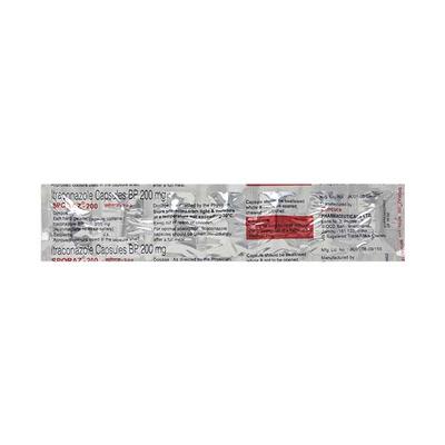 Sporaz 200mg Capsule 7'S - Fungal Infections-Anf