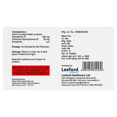 DUPHILL AM Tablet 10's - Asthma/COPD-Ast