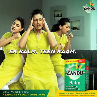 Zandu Balm Fast Action (Pack Of 2 x 50 ml) - Balm & Ointments