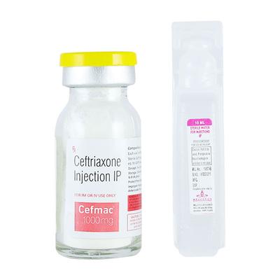 CEFMAC 1gm Injection 1's - Bacterial Infections-Cep