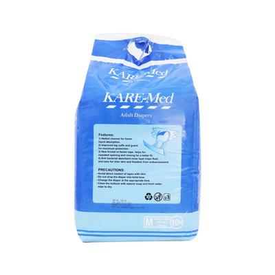 Kare Med Adult Diapers (M) 10's - Adult Diapers & Pads