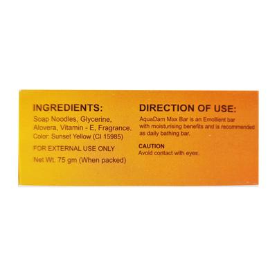 AQUADAM MAX Bar 75gm - Cleanser-Emo