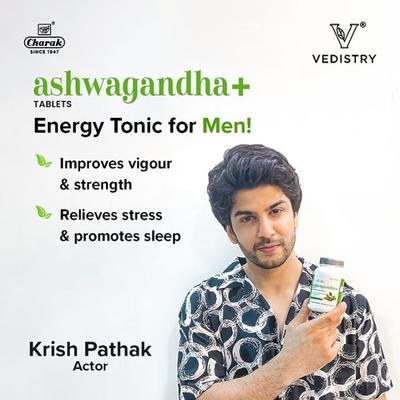 Vedistry Ashwagandha+ Tablet 60's - Ashwagandha