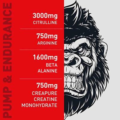 MuscleBlaze Pre Workout WrathX Powder - Voodoo Black 300 gm - Workout Essentials