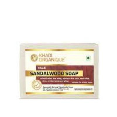 Khadi Organique Soap - Sandalwood 125 gm - Soaps