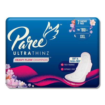 Paree Ultra Thinz Sanitary Pads (XXL) 7's - Sanitary Napkins