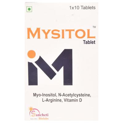 MYSITOL Tablet 10's - Supplements-Vam
