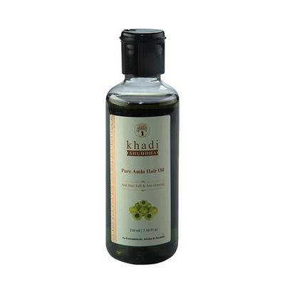 Khadi Shuddha Hair Oil - Pure Amla 210 ml - Hair Oils