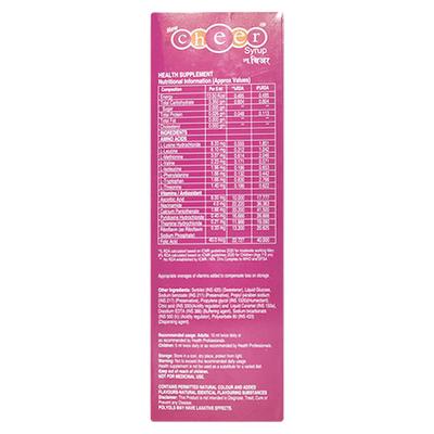 Cheer Syrup 200ml - Supplements-Ent