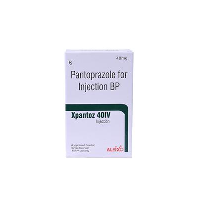 XPANTOZ IV 40 Injection 1's - Ulcer/Reflux/Flatulence-Aaa