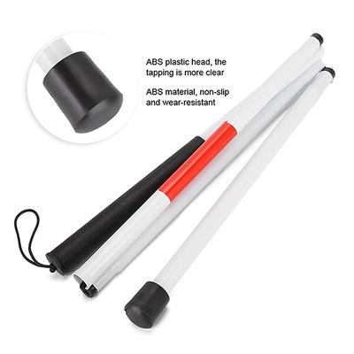 Paxmax Folding Walking Stick for Impaired Vision or Blind People - Wheelchairs & Walking Sticks