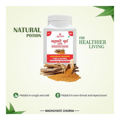 Axiom Madhuyasti Churna 100 gm - Health Products