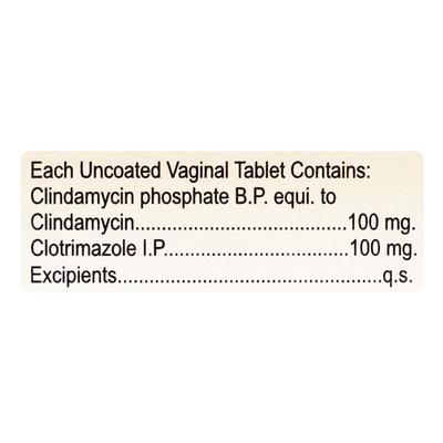 VAGI CL Vaginal Tablet 7's - Fungal Infections-Pre