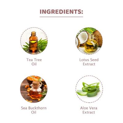 SheNeed Moisturizing Feminine Intimate Wash 100% Natural with Aloe Vera, Lotus Sea Oil and Sea Buckthorn Oil 200 ml - Intimate Care