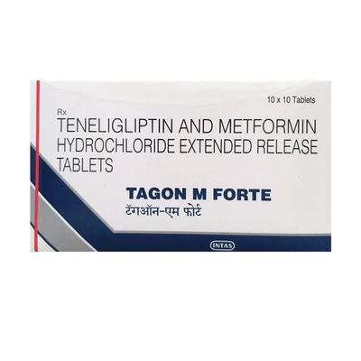 Tagon M Forte Tablet 10'S - Diabetes-Ant